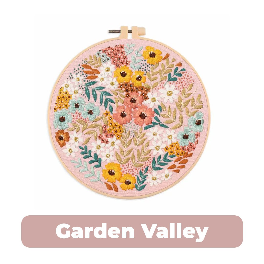Garden Valley - Premium Embroidery Kits