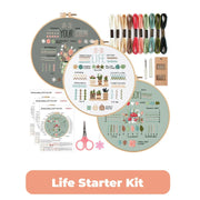 Life Starter Kit - Premium Embroidery Kits