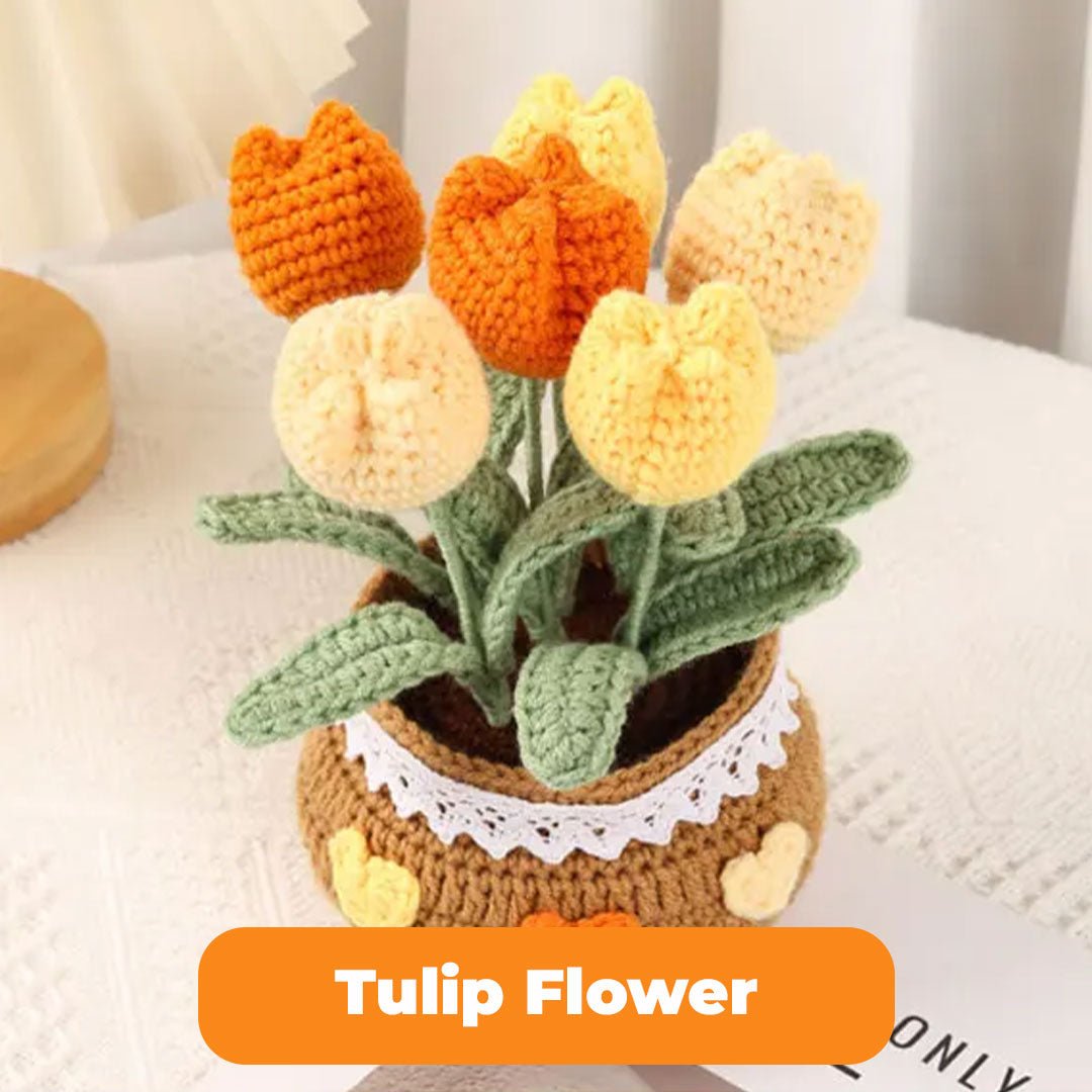 Tulip Flower - Premium Embroidery Kits
